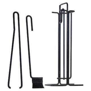 Modernist Fireplace Set by Ann Maes for Mace-Line, 1977 For Sale