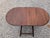 American Vintage Americana Style Drop Leaf Side Table Rustic Country Colonial For Sale - Image 3 of 11