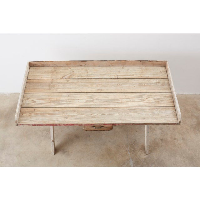 Rustic Pine Work Table or Gardening Table Chairish