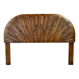 Lane Brutalist Headboard, Full Size For Sale