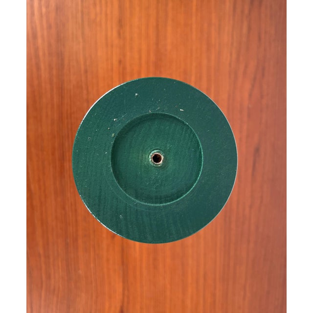 Mid-Century Danish Wooden Candleholder, 1960s For Sale - Image 6 of 14
