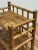 Vintage Scorched Bamboo Three Tier Etagere Shelf For Sale - Image 11 of 11