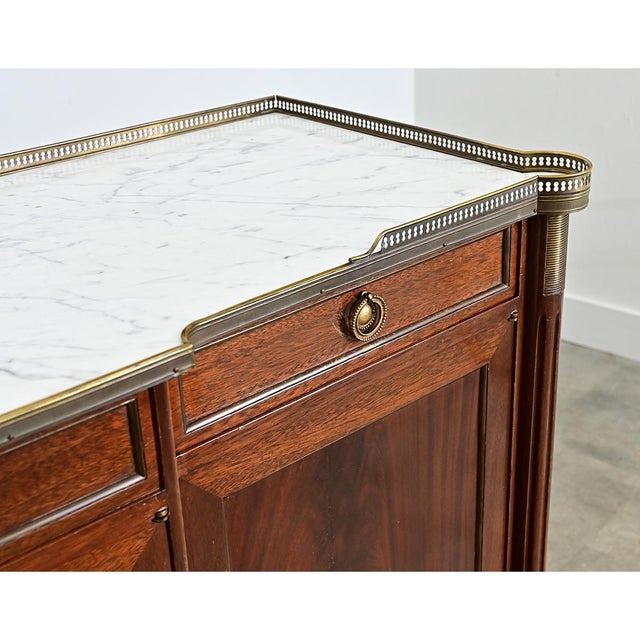 French Vintage 20th Century Louis XVI Style Enfilade For Sale - Image 18 of 18