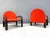 Black L54 Armchairs attributed to Gae Aulenti for Knoll, 1970s, Set of 2 For Sale - Image 8 of 11