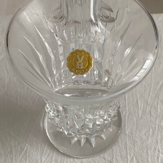 Saar Crystal Decanter by Villeroy & Boch, 1970s For Sale - Image 3 of 5