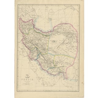Antique Map by Edward Weller, 1863 For Sale
