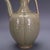 Celadon Vintage Chinese Celadon Glaze Yaozhou Style Ewer, Carved Floral Wine Pitcher For Sale - Image 8 of 10