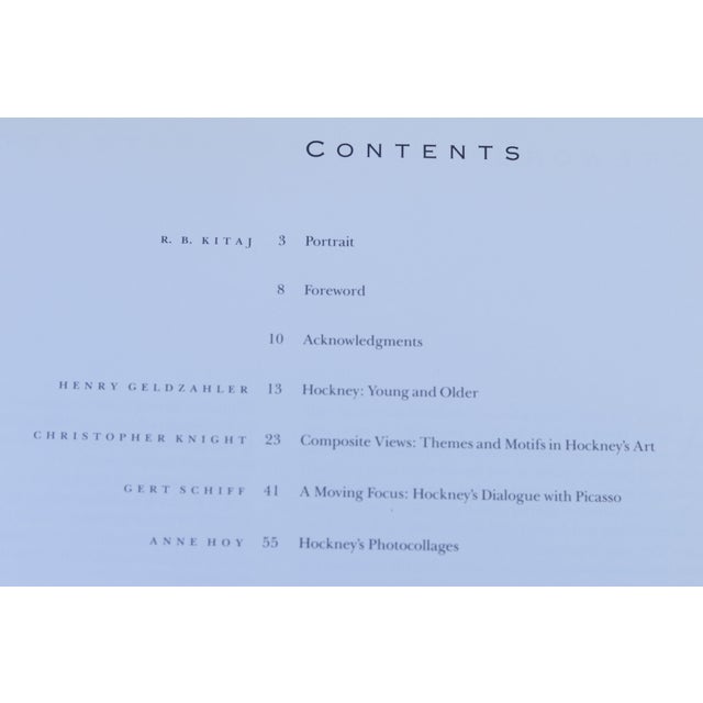 1980s David Hockney, a Retrospective - 1st Edition 1988 For Sale - Image 5 of 8