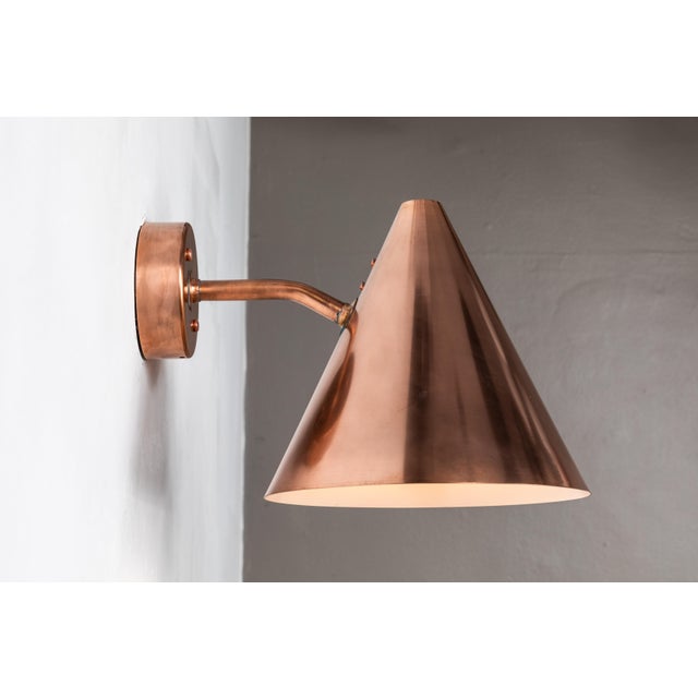 Not Yet Made - Made To Order Hans-Agne Jakobsson 'Tratten' Polished Copper Outdoor Sconce For Sale - Image 5 of 11