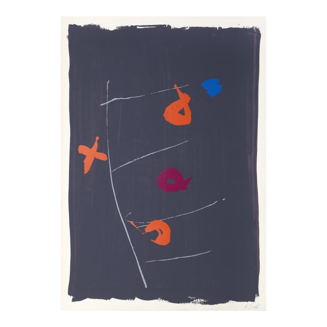 Beggar's Ladder, Signed Screenprint by Kikuo Saito For Sale