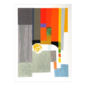 Cape Cod Interior, Seong Moy Screen Print