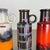 Black Vintage Fat Lava Pottery Vases by Scheurich, Germany, 1970s, Set of 4 For Sale - Image 8 of 18