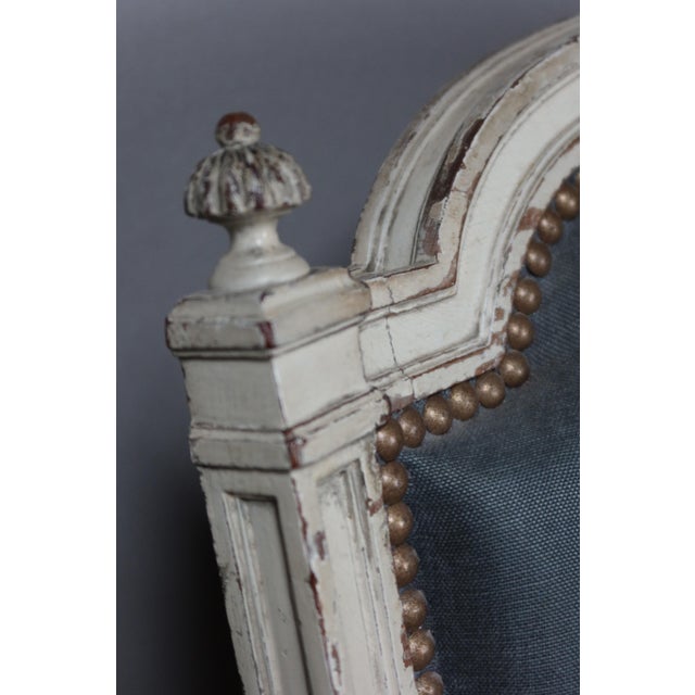Louis XVI Armchairs, Set of 3 For Sale - Image 11 of 16
