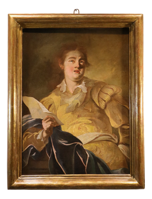 Claude Vignon, Portrait of the Singer, 1625, Oil on Canvas
