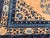 Early 20th Century Art Deco Chinese Rug, Handwoven Wool Pile, Apricot & Navy, Lotus Motif, 8' x 11' For Sale - Image 14 of 18