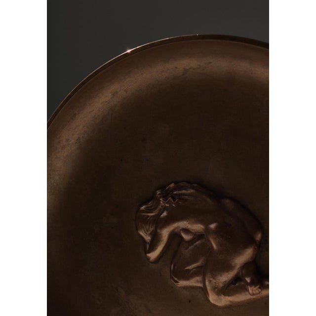 Large Danish Modern Tinos Tray in Patinated Bronze, 1930s For Sale - Image 10 of 14