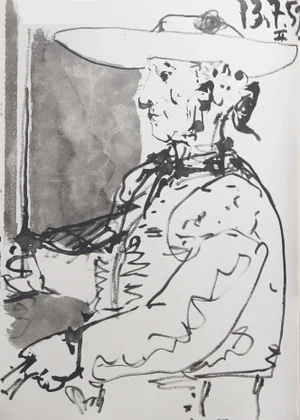 1980s "Toros y Toreros 19b" Lithograph After Pablo Picasso
