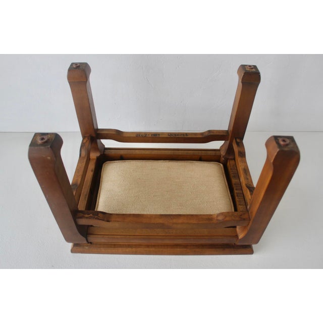 Vintage Ming Style Convertible Side Table Stool Mid-Century For Sale - Image 12 of 15