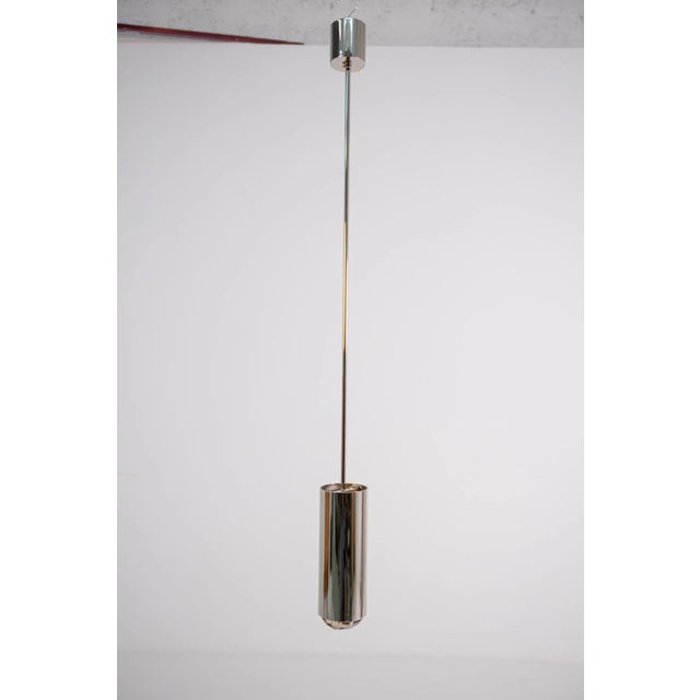 Italian Pendant Lamp in Brass and Pink Art Glass from Ghirò Studio For Sale - Image 6 of 7