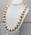 Vintage Signed Alexis Kirk Modernist Beaded Necklace For Sale - Image 4 of 8