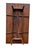 Antique Pumpkin Pine Drop Leaf Harvest Table / Dining Table Long & Narrow For Sale - Image 10 of 12