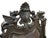 Antique Gothic Revival Carved Wood Rocking Chair Griffin Lion Figural Rocker 54" For Sale - Image 10 of 17