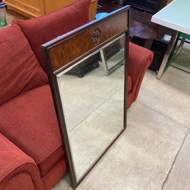 Chinoiserie 1970s Drexel Heritage Mirror For Sale - Image 3 of 6