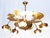 Water Lily Chandelier from Maison Jansen, 1970s For Sale - Image 3 of 12