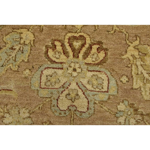 2020s Ziegler Rug 9′ X 12’5” Brown Wool Traditional Hand-Knotted Oriental Carpet For Sale - Image 5 of 15