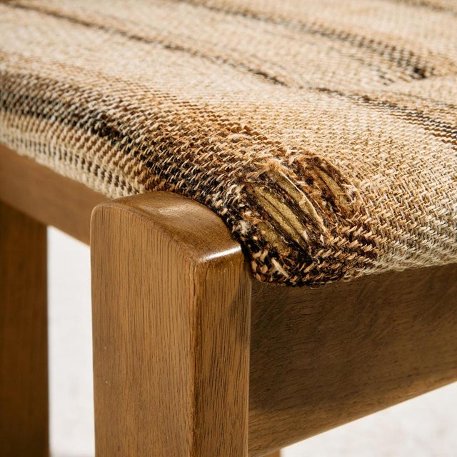 Wood Oak Dining Chairs, 1980s, Set of 4 For Sale - Image 7 of 18