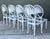 Vintage Palm Frond Cast Aluminum Dining Chairs - Set of 8 For Sale - Image 9 of 12