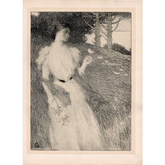 Ernest Laurent, Soir d'Octobre, 1898, Lithograph on Paper For Sale - Image 10 of 10