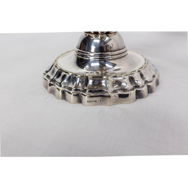 French Bronze Candleholders, Set of 2 For Sale - Image 11 of 13