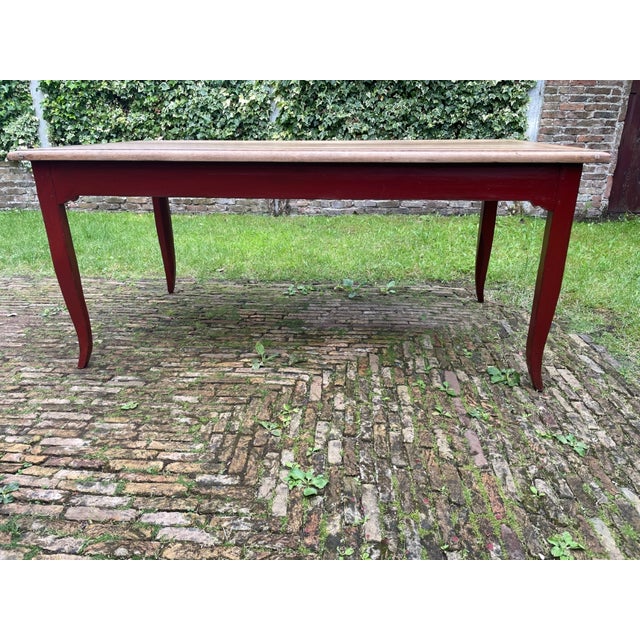 A stunning and imposing table from eastern France with a grandiose appearance that is truly impressive. The table features...