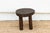 Farmhouse Earthy Hand-Hewn Wood Stool For Sale - Image 3 of 7