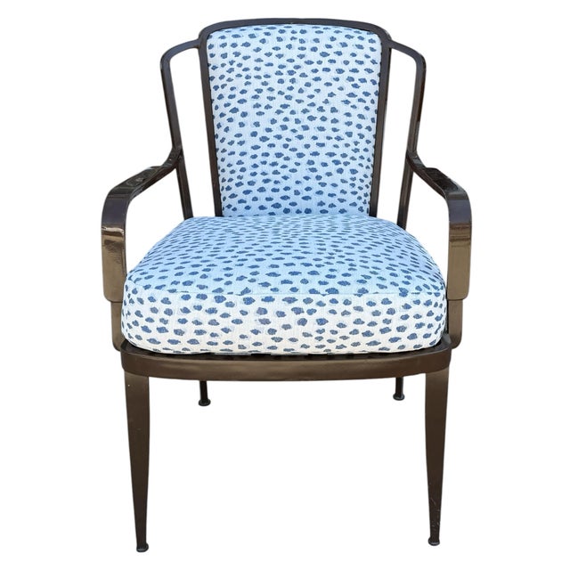 Art Deco McGuire Furniture Co Indoor Outdoor Side Dining Chair 1 of 4 For Sale - Image 3 of 6