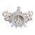 Antique Bisque Planter With Cherub Flower Design For Sale