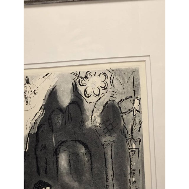 Vintage Marc Chagall "Granada" Restrike Etching, Collector's Guild Edition, Professionally Framed, 1960s For Sale - Image 9 of 15