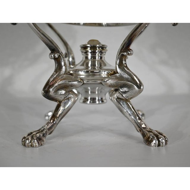 Early 20th Cethly Samovar in Silver Metal from Maison Christofle For Sale - Image 12 of 18