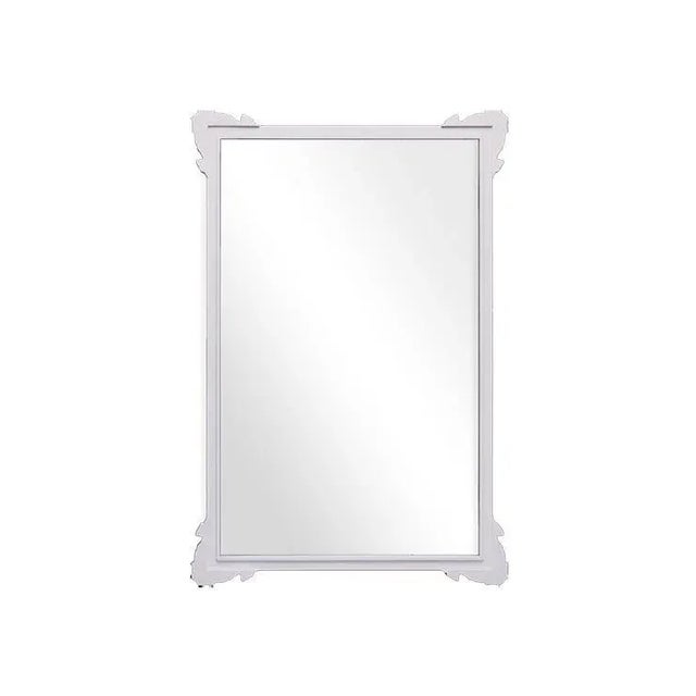 Contemporary Fleur Home Garden District Napoleon Rectangle Mirror in Lite Lavender, 36x48 For Sale - Image 3 of 3