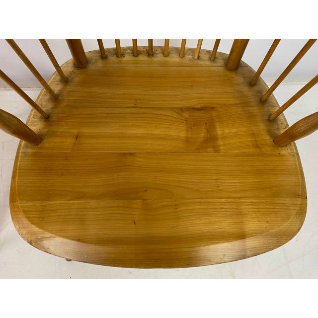 Set of Cherry Wood Armchairs by Albert Haberer, 1950s For Sale - Image 11 of 17