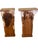 Matching Pair of Italian Painted Brackets With Faux Marble Tops. For Sale - Image 9 of 10