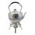 Engraved Hand & Dagger Crest Sterling Silver Teapot Coffee Hot Water Warmer Pot For Sale