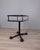 Vintage Trolley Table in Black Metal and Glass from Allegri For Sale - Image 11 of 14