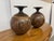 Designs West Stoneware Pottery Spherical Vases, Set of Two For Sale - Image 4 of 12