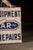 Vintage "Ger-Bar Inc." Theatre Equipment Painted Tin Sign For Sale In Chicago - Image 6 of 6