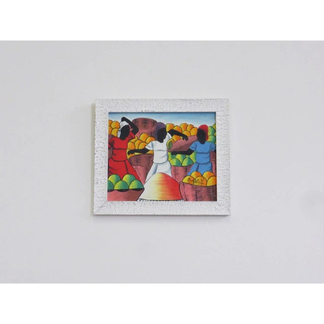 Caribbean Paintings, 1990s, Set of 4 For Sale - Image 12 of 17