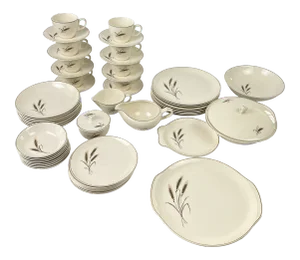 1960s Mid Century Dish Set by Royal Joci - Service for 8