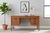 Mid-Century Modern Walnut Desk With File Drawer & Three Drawer Storage, Restored For Sale - Image 18 of 18