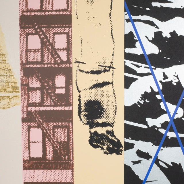 R.B. Kitaj Rb Kitaj, Civic Virtue All Over the Floor, 53/100, Screenprint, 1967 For Sale - Image 4 of 5